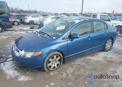 2007 Honda Civic Lx из США, поврежденный, VIN 1HGFA16567L067633